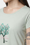 Shararat Cotton Sleep Shirt - Light Green — thumbnail 6
